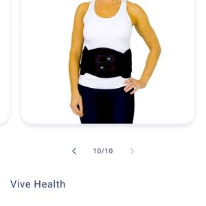 Lumbar support back brace.CORETECH